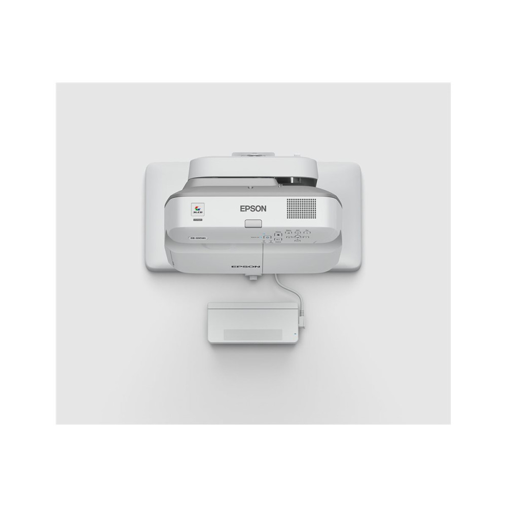 Produktbild för Epson EB-695Wi - 3LCD-projektor - LAN - grå, vit