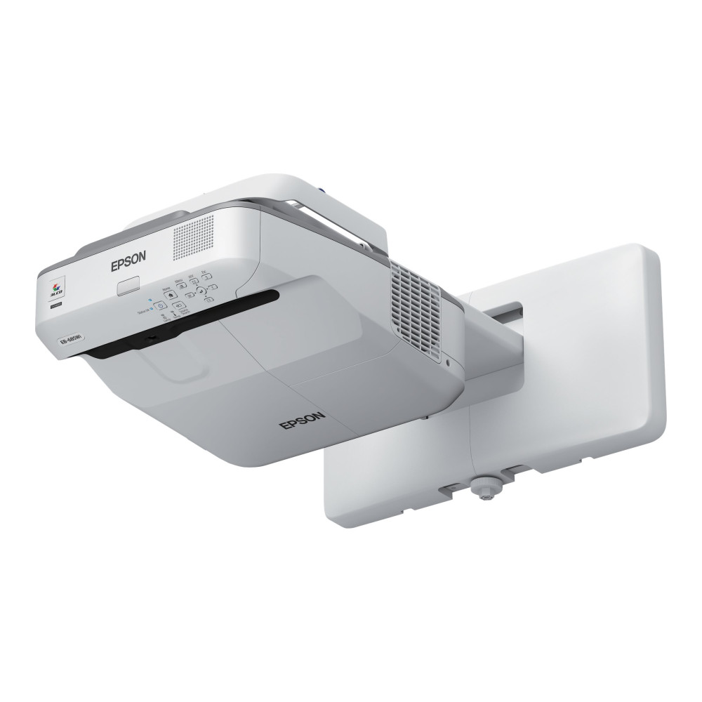 Produktbild för Epson EB-685W - 3LCD-projektor - LAN - grå, vit