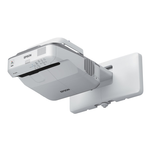 EPSON Epson EB-685W - 3LCD-projektor - LAN - grå, vit