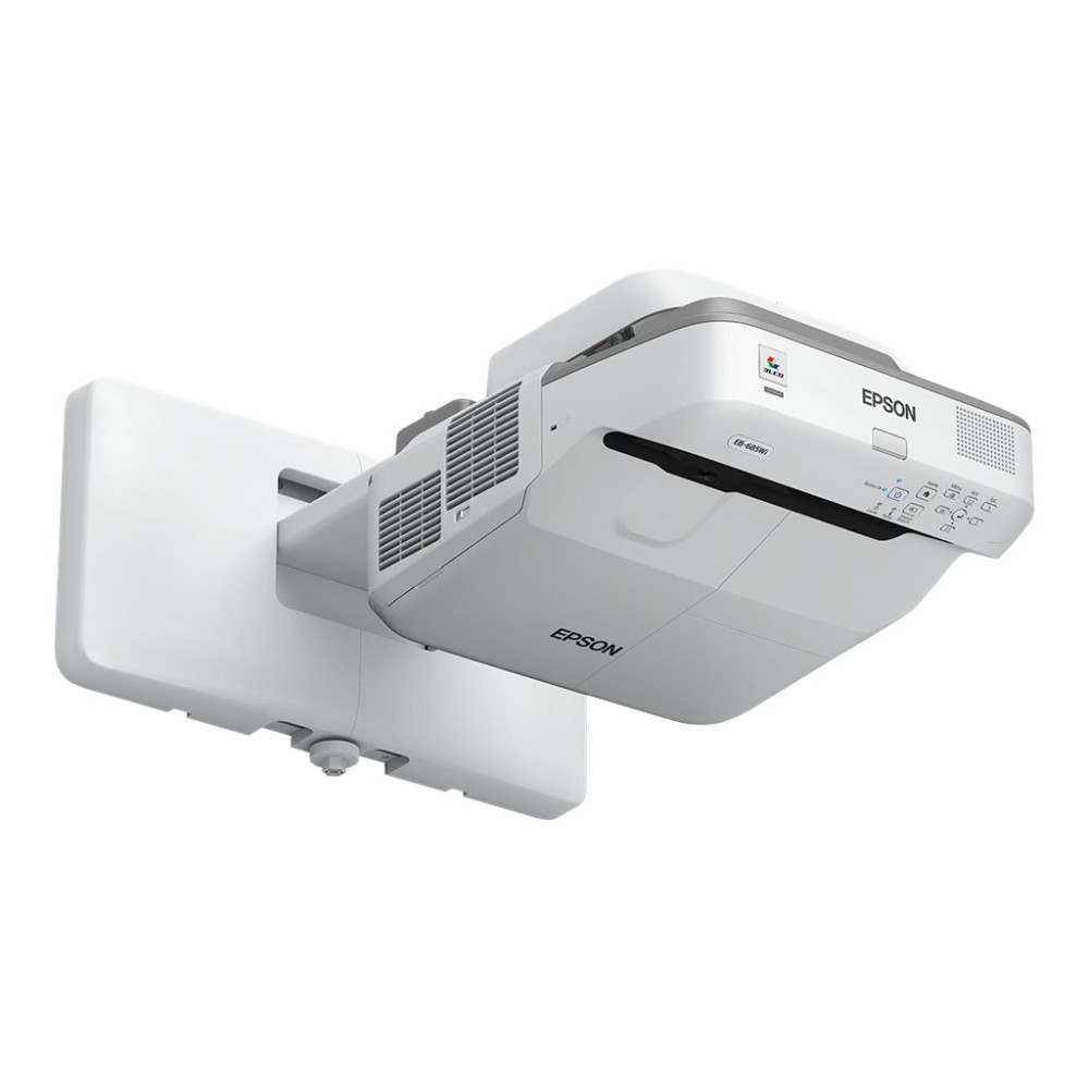 Produktbild för Epson EB-685W - 3LCD-projektor - LAN - grå, vit