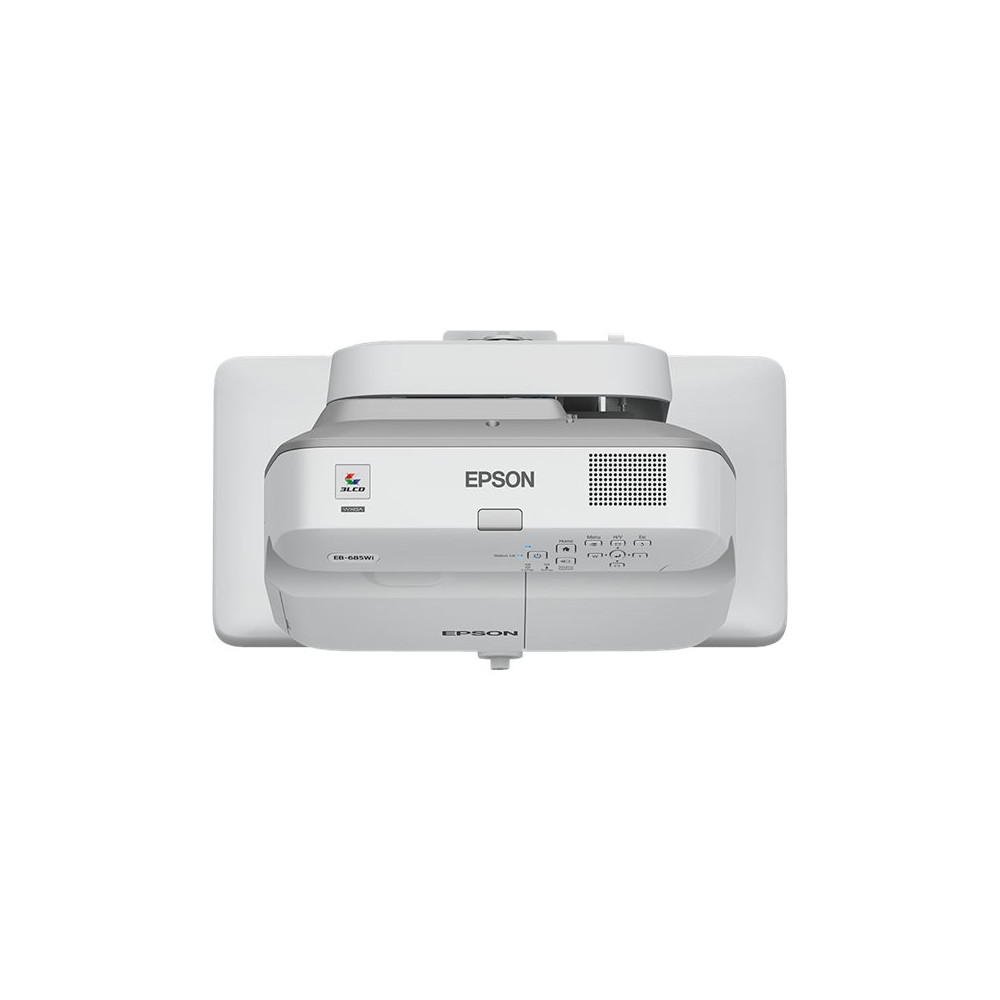 Produktbild för Epson EB-685W - 3LCD-projektor - LAN - grå, vit