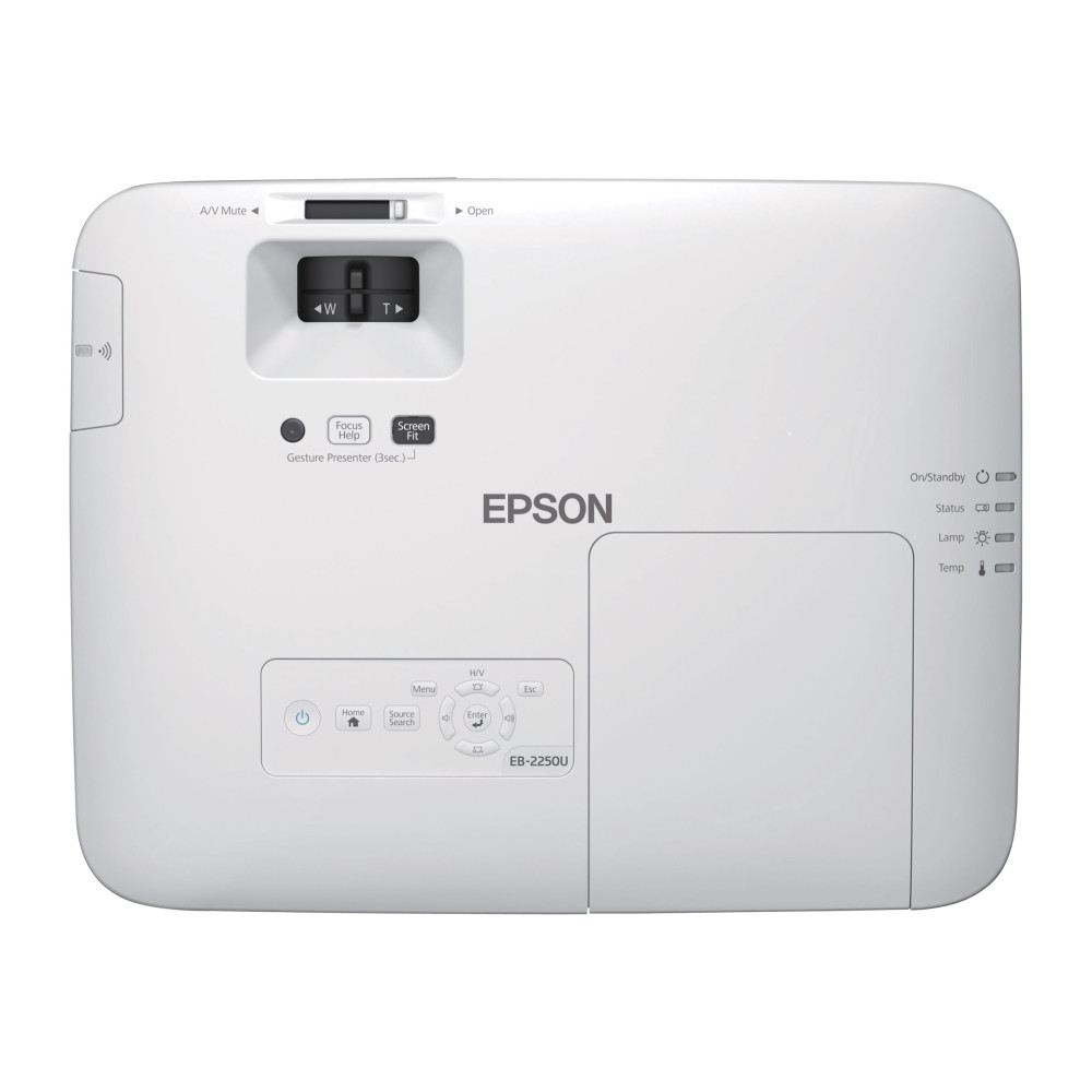 Produktbild för Epson EB-2250U - 3LCD-projektor - LAN - vit