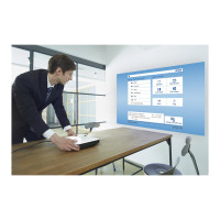 Produktbild för Epson EB-1795F - 3LCD-projektor - bärbar - 802.11n wireless / NFC / Miracast - svart, vit