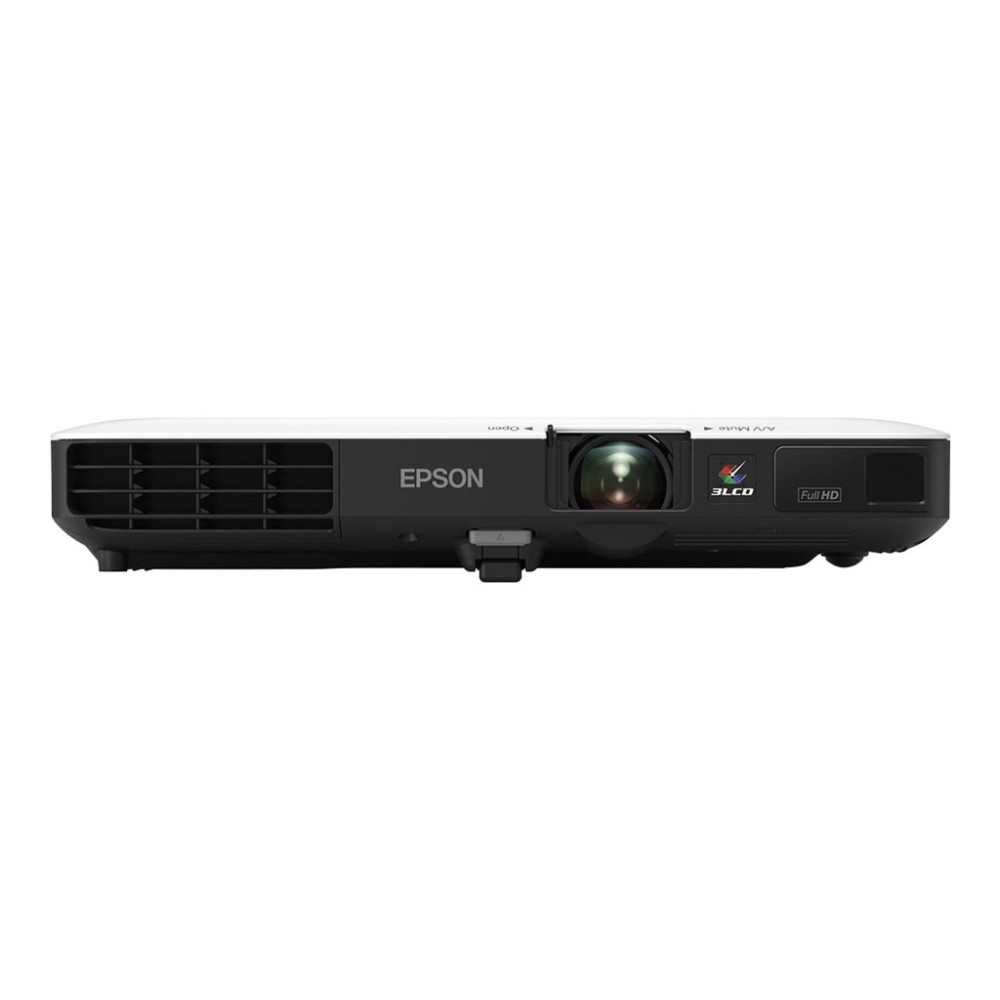 Produktbild för Epson EB-1795F - 3LCD-projektor - bärbar - 802.11n wireless / NFC / Miracast - svart, vit