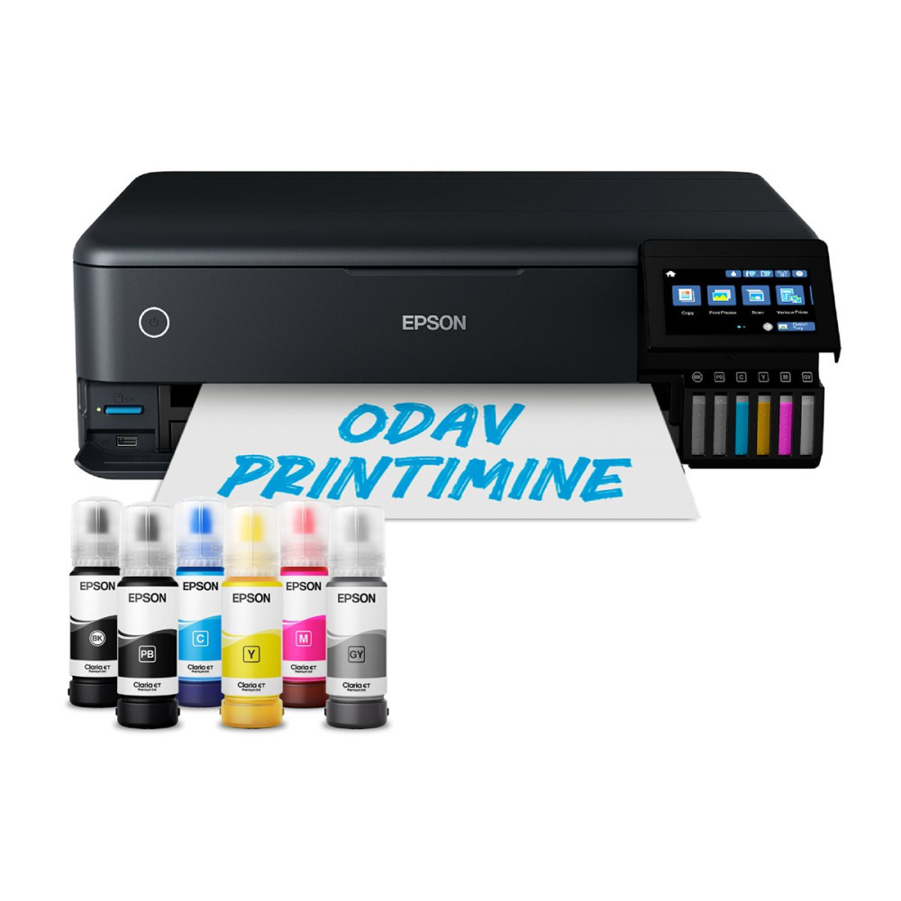 Produktbild för Epson EcoTank L8180 - multifunktionsskrivare - färg
