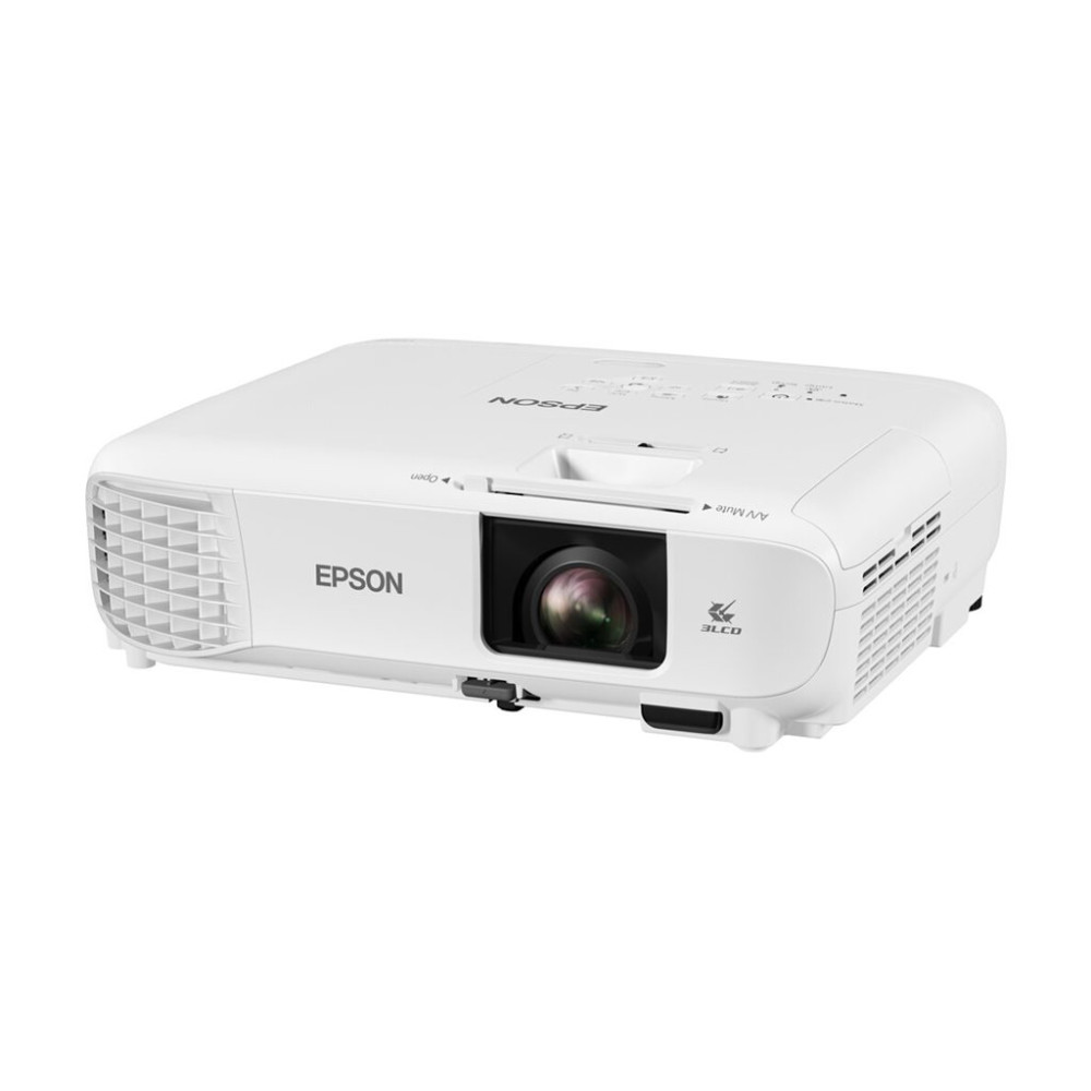 Produktbild för Epson EB-W49 - 3LCD-projektor - bärbar - LAN - vit