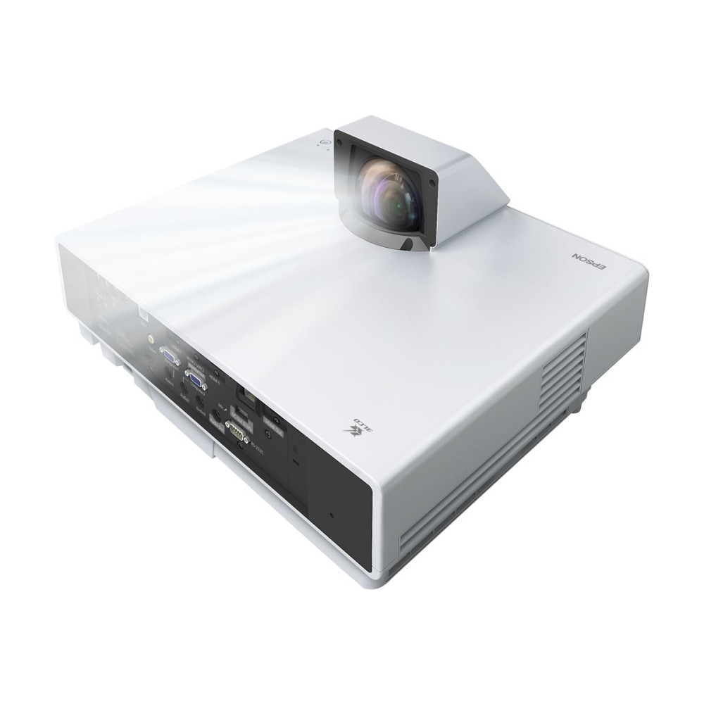 Produktbild för Epson EB-800F - 3LCD-projektor - ultrakort kastavstånd - LAN - vit