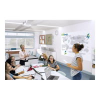 Produktbild för Epson EB-L260F - 3LCD-projektor - 802.11a/b/g/n/ac trådlös/LAN/Miracast - vit