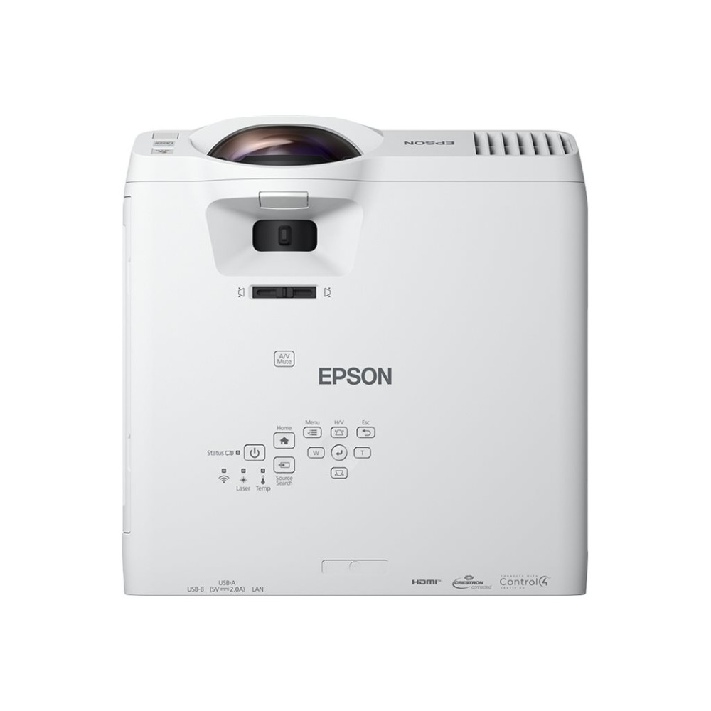 Produktbild för Epson EB-L210SF - 3LCD-projektor - 802.11a/b/g/n/ac trådlös/LAN/Miracast - vit