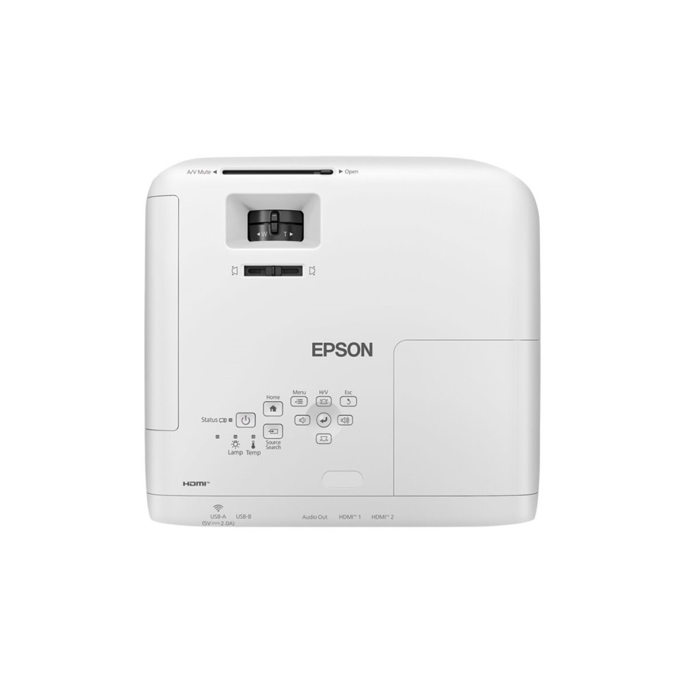 Produktbild för Epson EH-TW840 - 3LCD-projektor - bärbar - vit