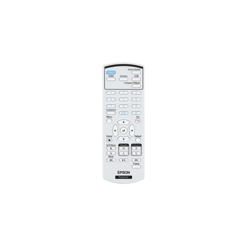 Produktbild för Epson EH-TW840 - 3LCD-projektor - bärbar - vit