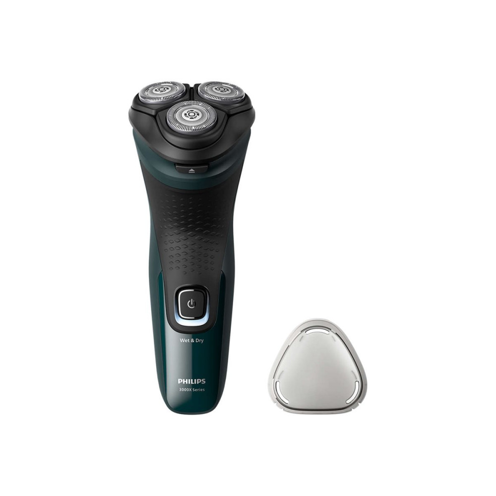Produktbild för Philips 3000X Series X3002 - rakapparat - mörk skogsgrön