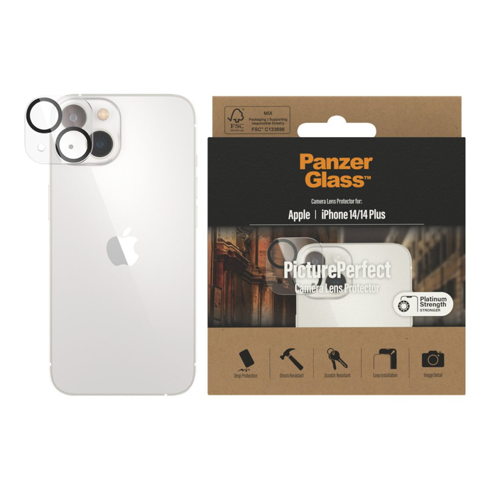 Produktbild för PanzerGlass PicturePerfect - linsskydd för mobiltelefon