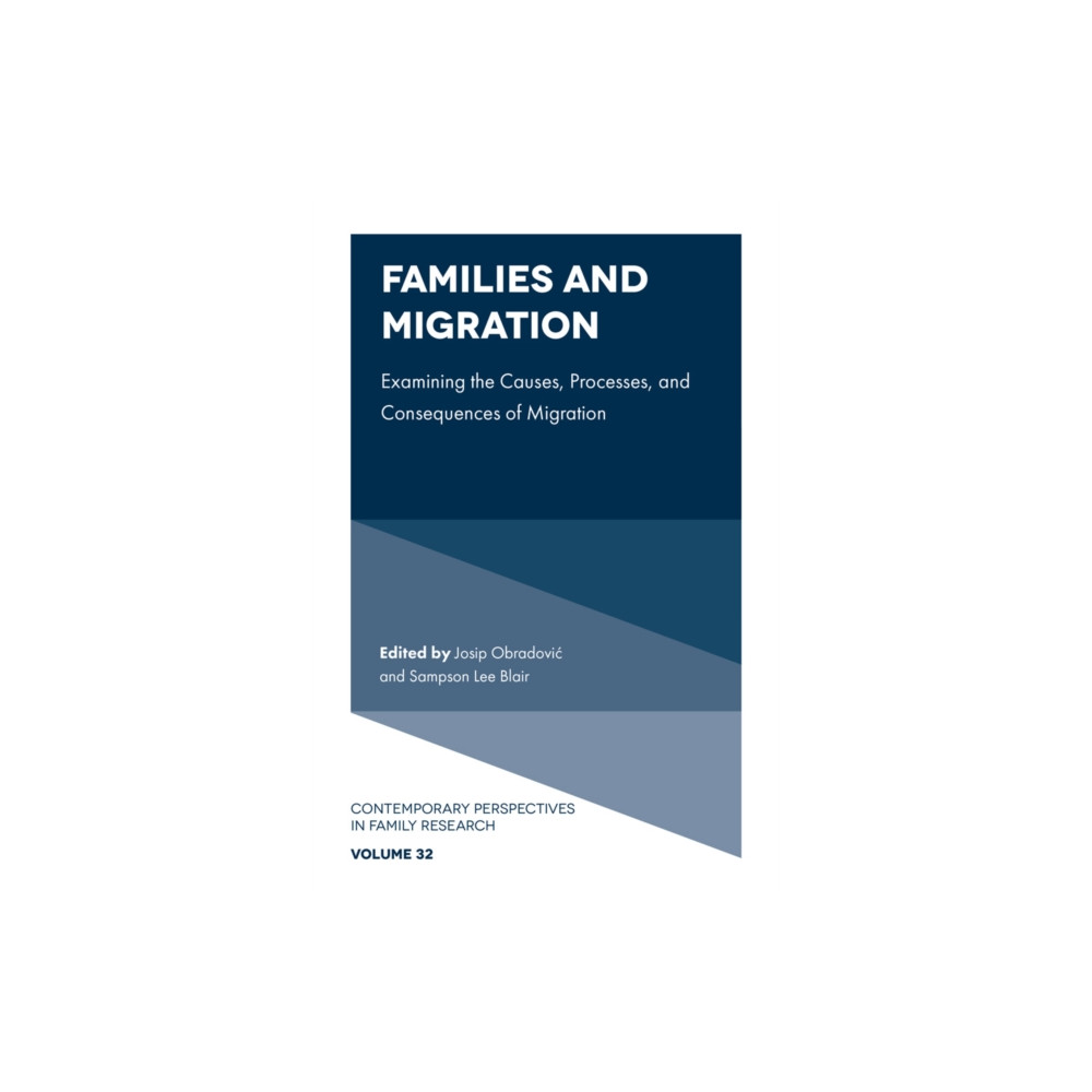 Produktbild för Families and Migration (inbunden, eng)