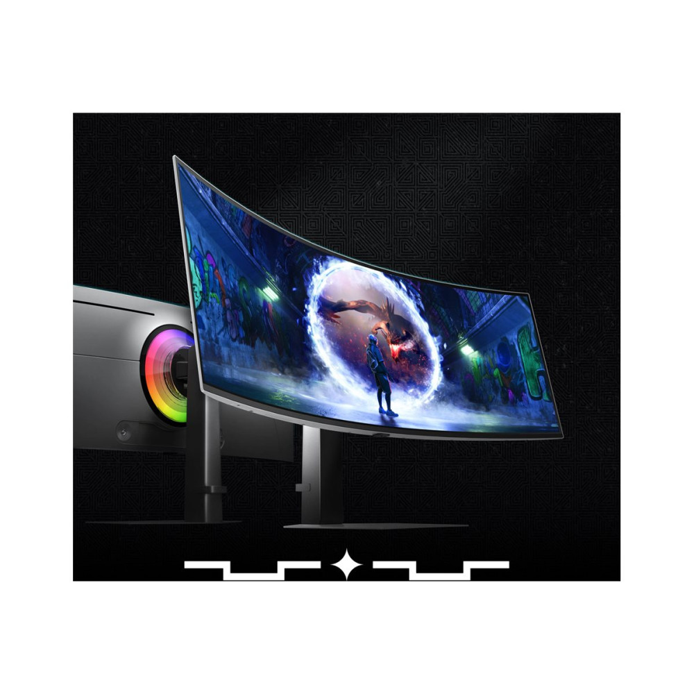 Produktbild för Samsung Odyssey OLED G9 S49DG934SU - G93SD Series - OLED-monitor - böjd - 49" - HDR