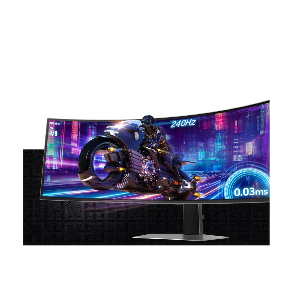 Produktbild för Samsung Odyssey OLED G9 S49DG934SU - G93SD Series - OLED-monitor - böjd - 49" - HDR