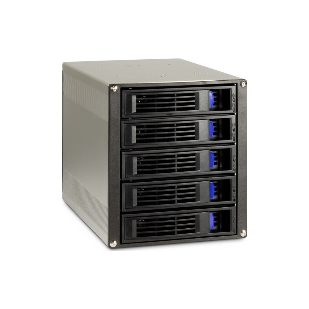 Produktbild för Inter-Tech ST-5255 - rack - 5-bay for 2.5" or 3-bay for 3.5" hard drive
