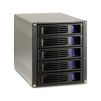 Produktbild för Inter-Tech ST-5255 - rack - 5-bay for 2.5" or 3-bay for 3.5" hard drive