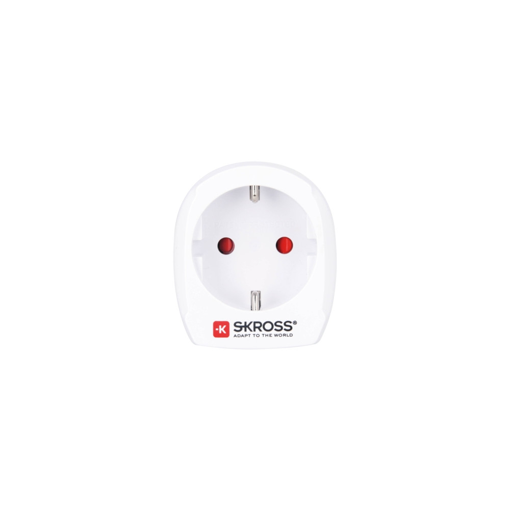Produktbild för Skross Europe to USA, Typ B, Typ C (Europlug), 100-240 V, 15...