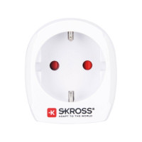 Produktbild för Skross Europe to USA, Typ B, Typ C (Europlug), 100-240 V, 15...