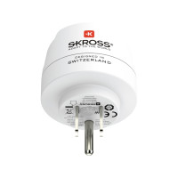 Produktbild för Skross Europe to USA, Typ B, Typ C (Europlug), 100-240 V, 15...