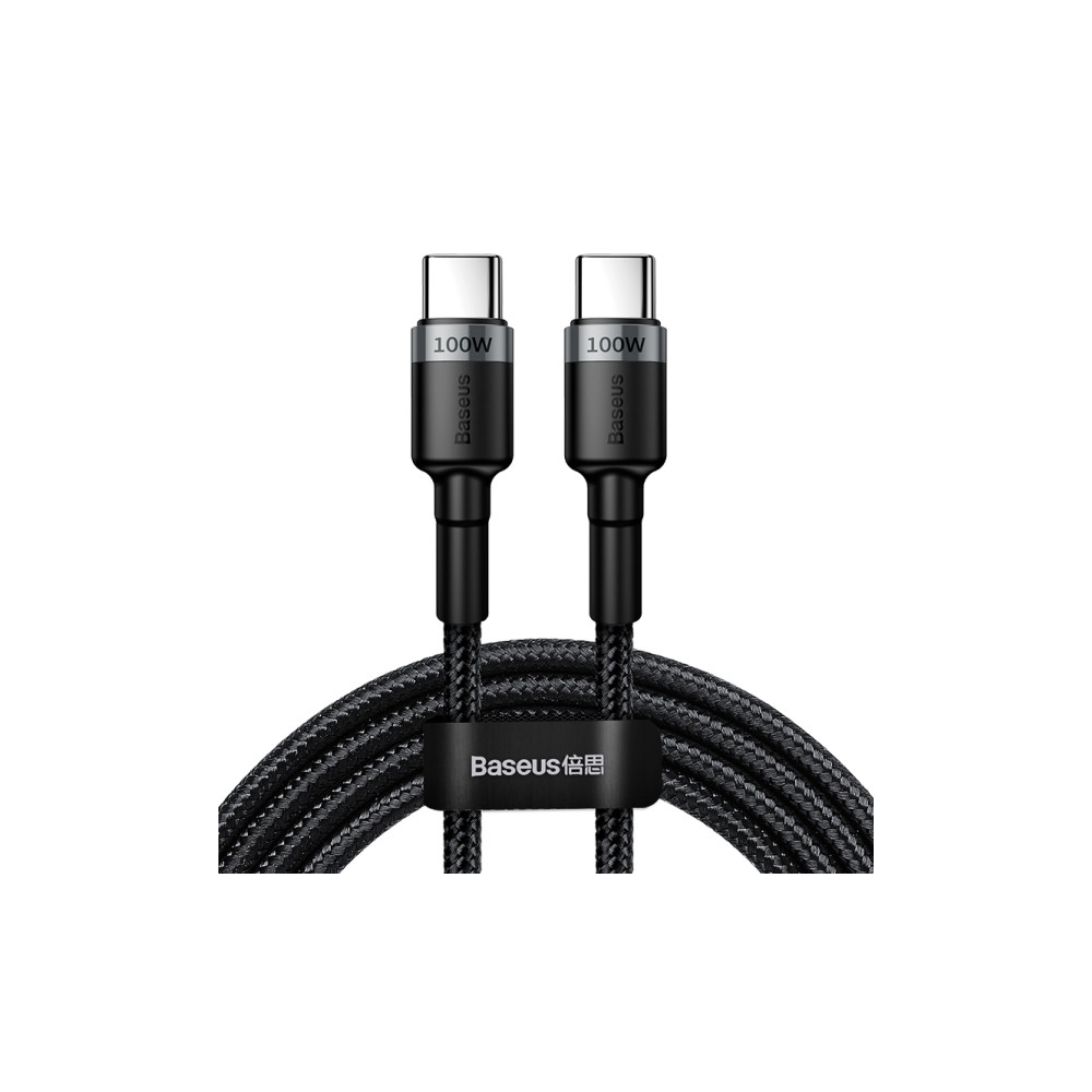 Produktbild för Baseus Cafule, 2 m, USB C, USB C, USB 2.0, 0,48 Gbit/s, Svar...