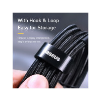 Produktbild för Baseus Cafule, 2 m, USB C, USB C, USB 2.0, 0,48 Gbit/s, Svar...