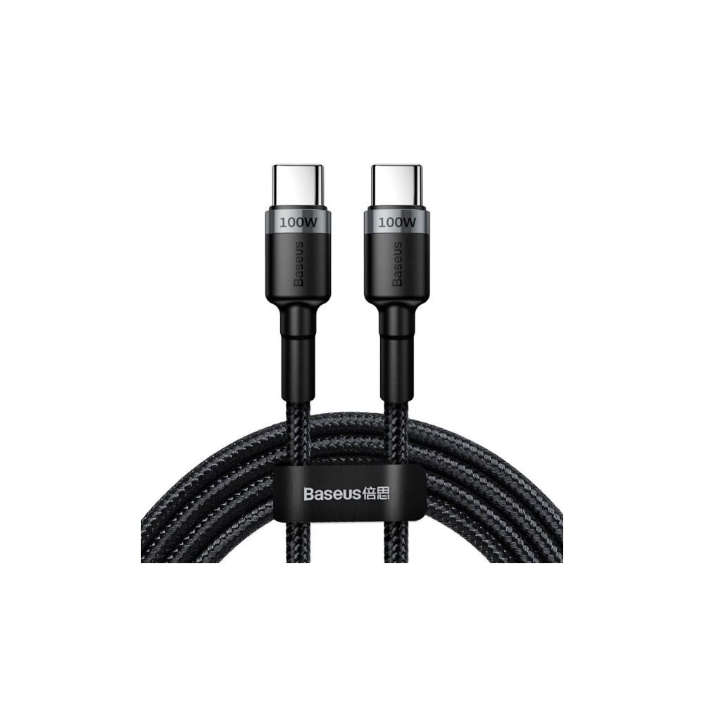 Produktbild för Baseus Cafule, 2 m, USB C, USB C, USB 2.0, 0,48 Gbit/s, Svar...