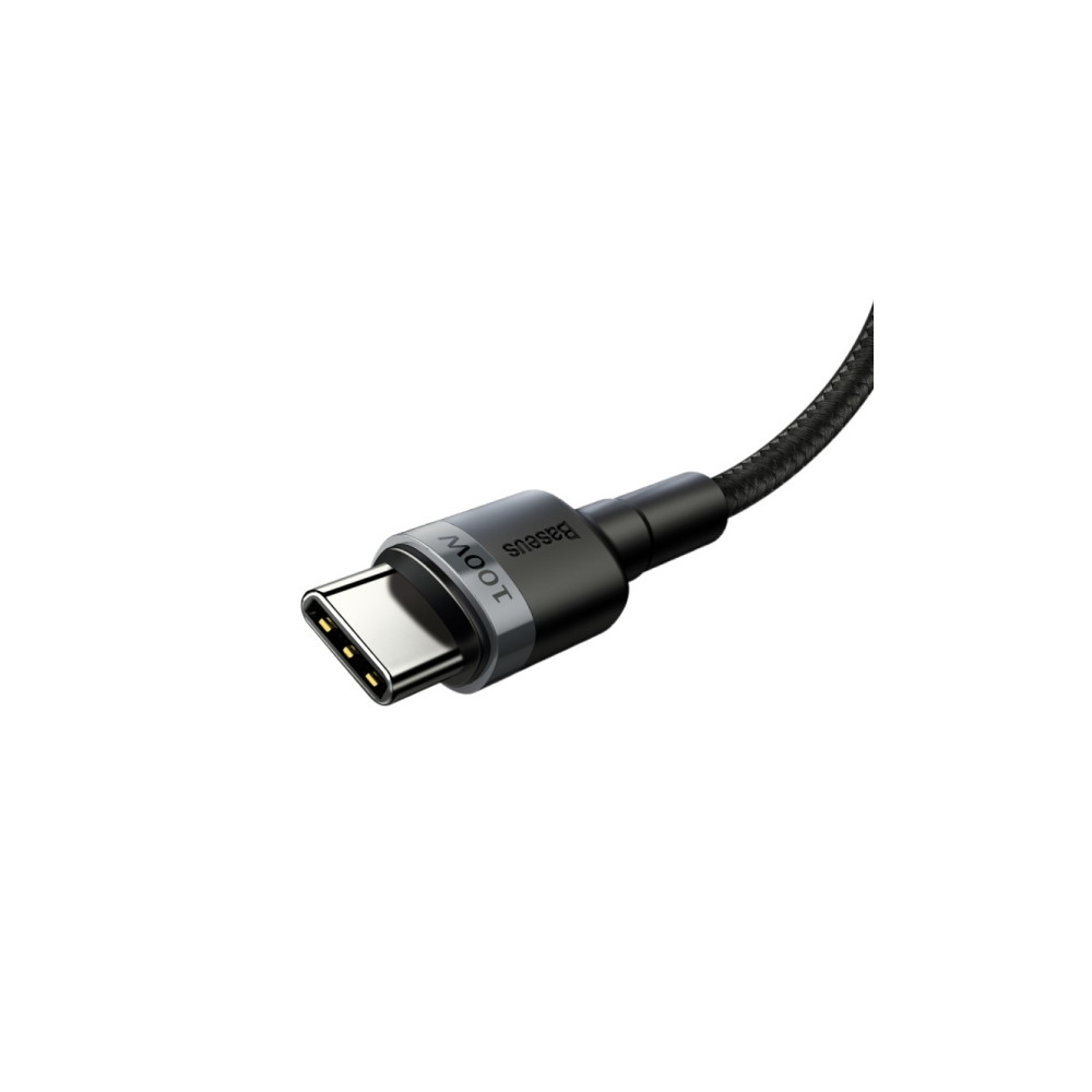 Produktbild för Baseus Cafule, 2 m, USB C, USB C, USB 2.0, 0,48 Gbit/s, Svar...