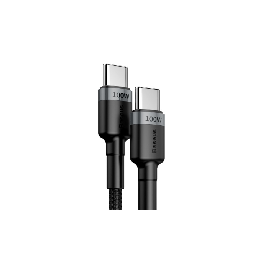 Produktbild för Baseus Cafule, 2 m, USB C, USB C, USB 2.0, 0,48 Gbit/s, Svar...
