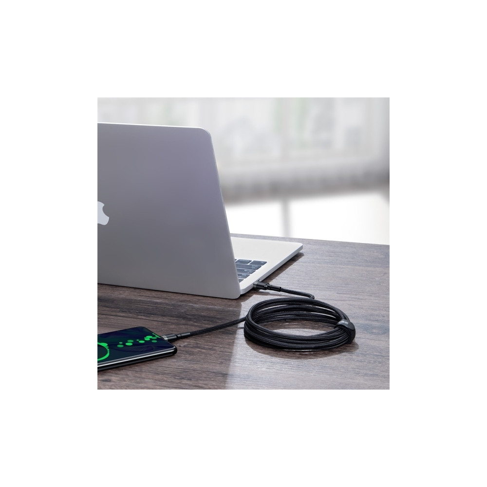 Produktbild för Baseus Cafule, 2 m, USB C, USB C, USB 2.0, 0,48 Gbit/s, Svar...