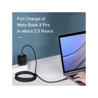 Produktbild för Baseus Cafule, 2 m, USB C, USB C, USB 2.0, 0,48 Gbit/s, Svar...