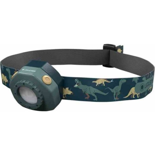 Led Lenser Ledlenser KIDLED4R - huvudficklampa - LED - blått/rött/vitt ljus - grön