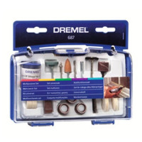 Produktbild för Dremel 687 - tillbehörssats för rotationsverktyg - 52 delar
