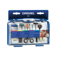 Produktbild för Dremel 687 - tillbehörssats för rotationsverktyg - 52 delar