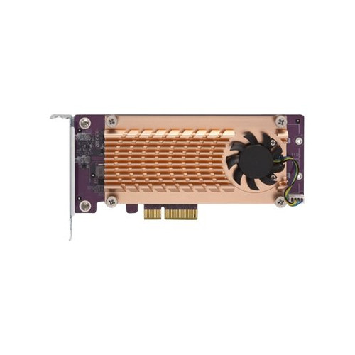 Qnap Systems QNAP QM2-2P-244A - kontrollerkort - PCIe - PCIe 2.0 x4 - Övrigt inom datortillbehör