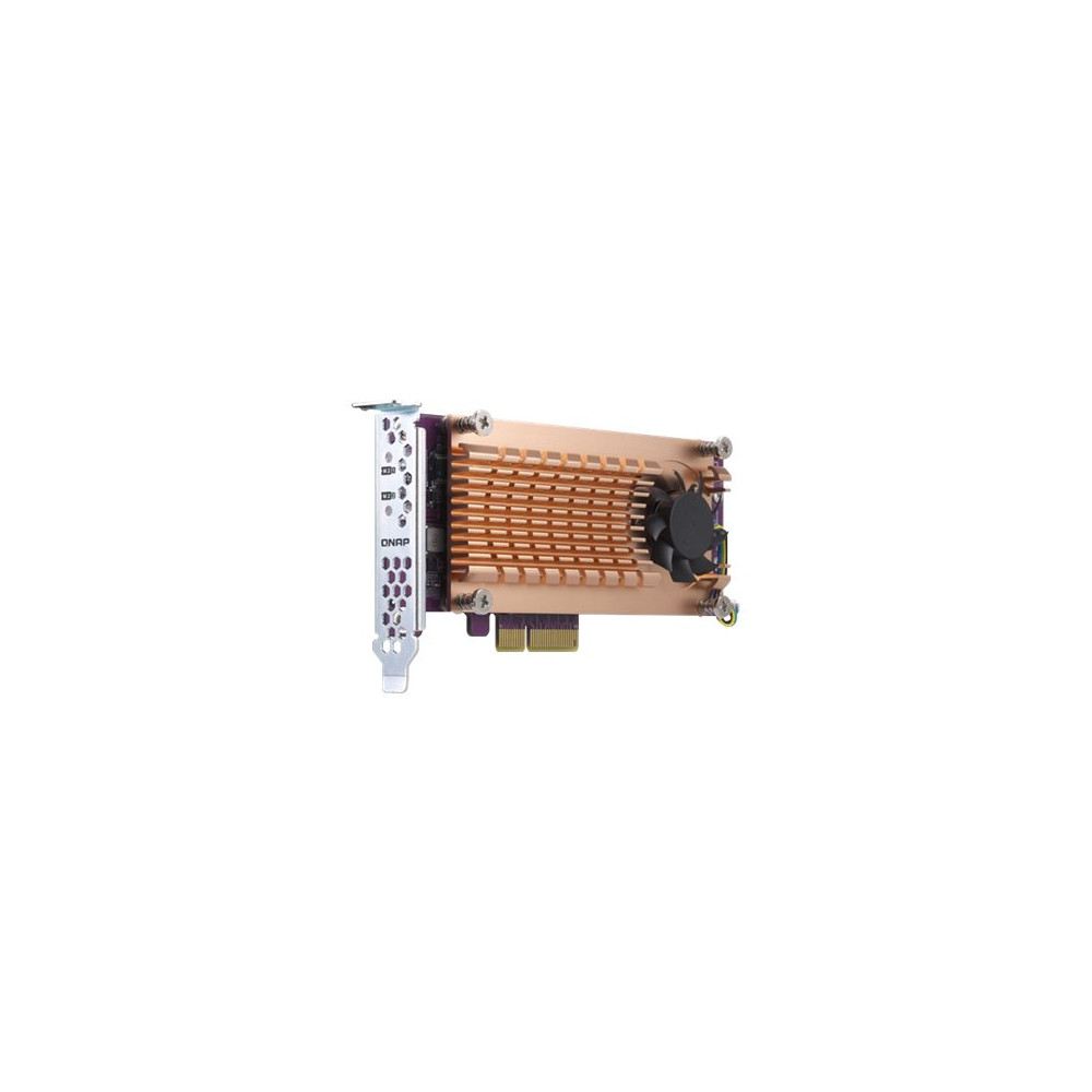 Produktbild för QNAP QM2-2P-244A - kontrollerkort - PCIe - PCIe 2.0 x4