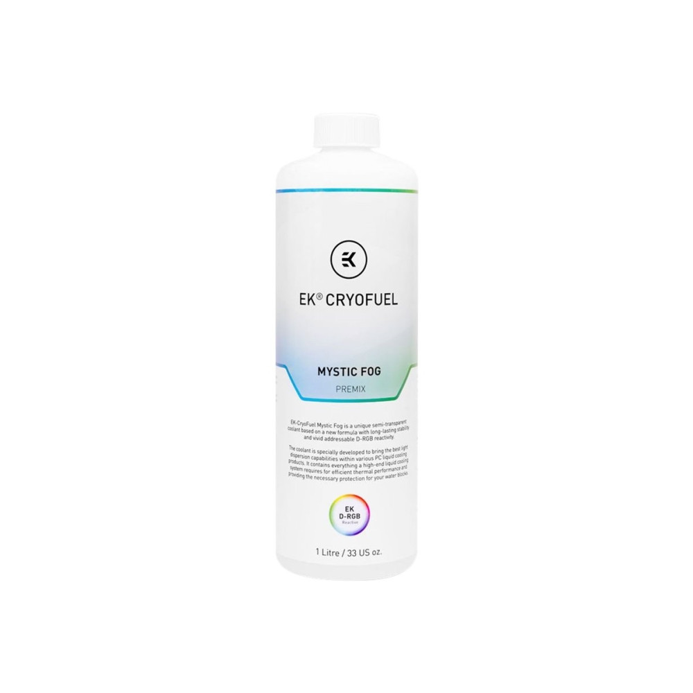 Produktbild för EkWaterBlocks EK-CryoFuel Mystic Fog (Premix) - kylvätska för vätskebaserat kylsystem