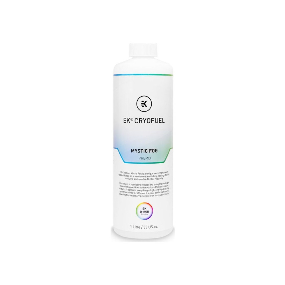 Produktbild för EkWaterBlocks EK-CryoFuel Mystic Fog (Premix) - kylvätska för vätskebaserat kylsystem