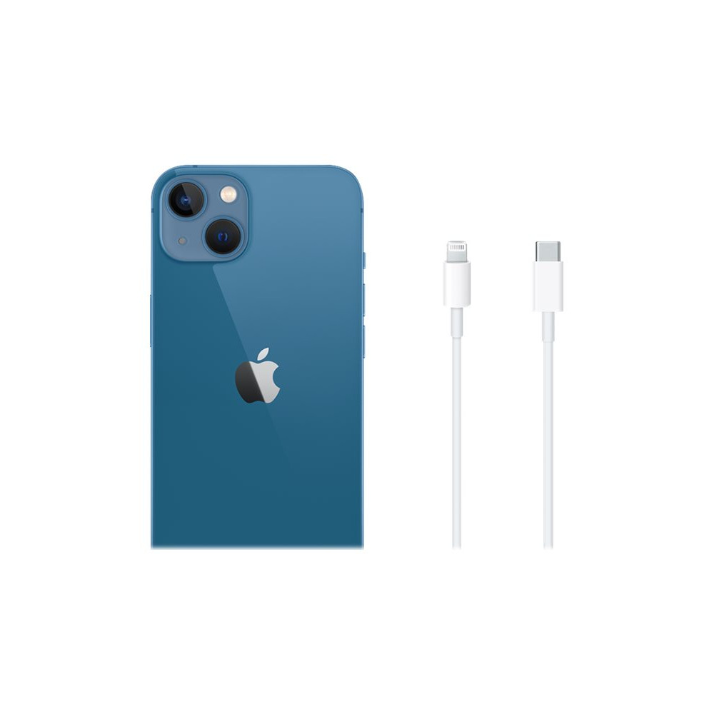 Produktbild för Apple iPhone 13 - blå - 5G smartphone - 128 GB - GSM