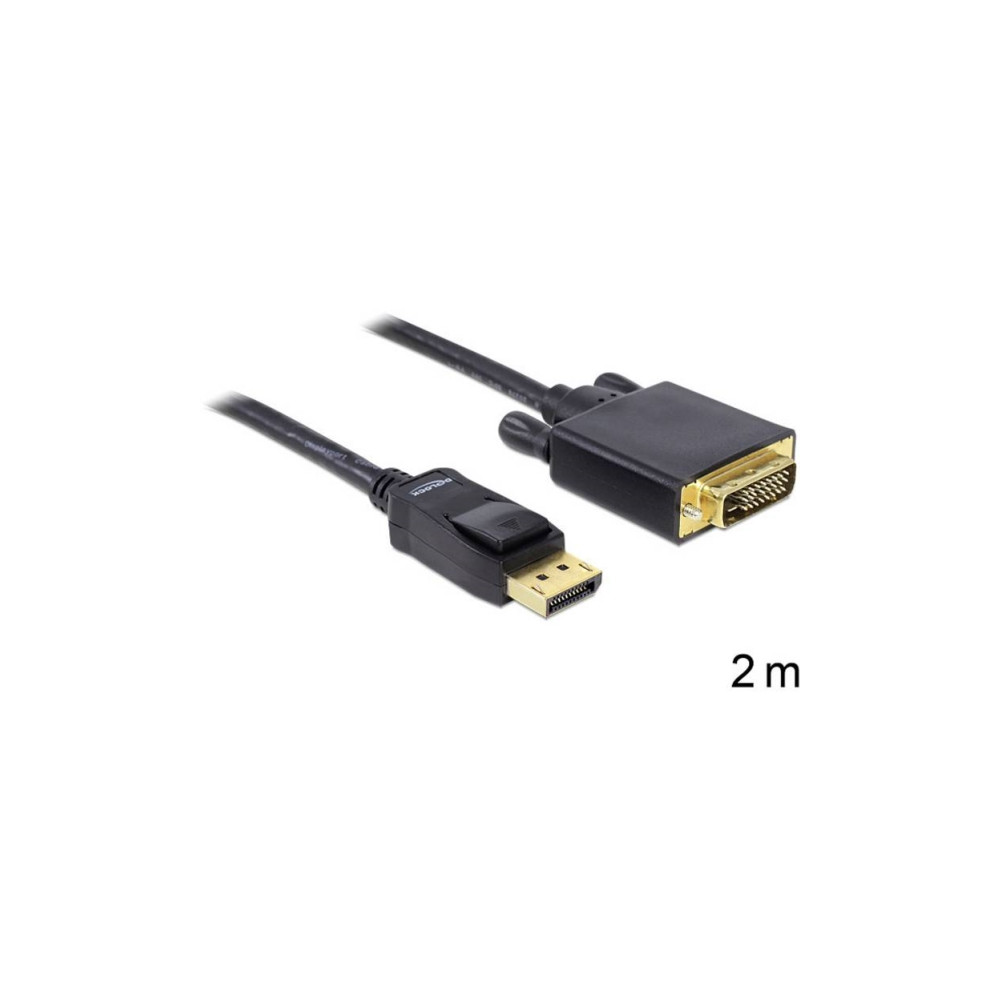 Produktbild för Delock DVI-kabel - 2 m
