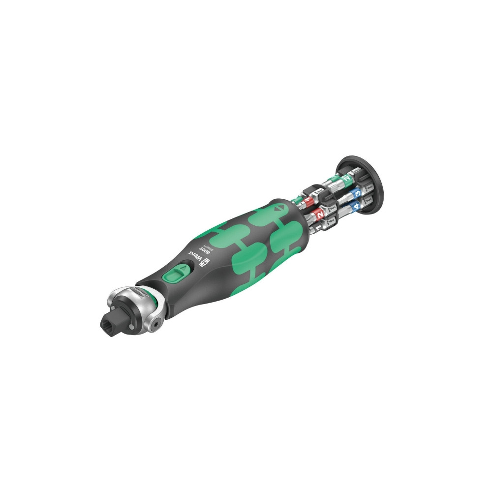 Produktbild för Wera Zyklop 8009 Pocket Set 1 - ratcheting torque wrench with bit and socket set - 13 delar