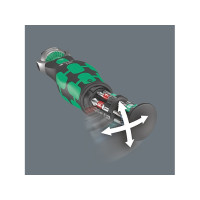 Produktbild för Wera Zyklop 8009 Pocket Set 1 - ratcheting torque wrench with bit and socket set - 13 delar
