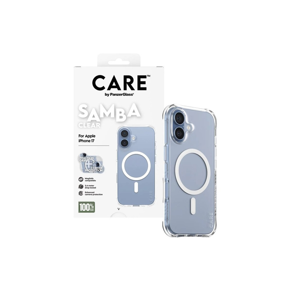 Produktbild för CARE by PanzerGlass Samba - baksidesskydd för mobiltelefon