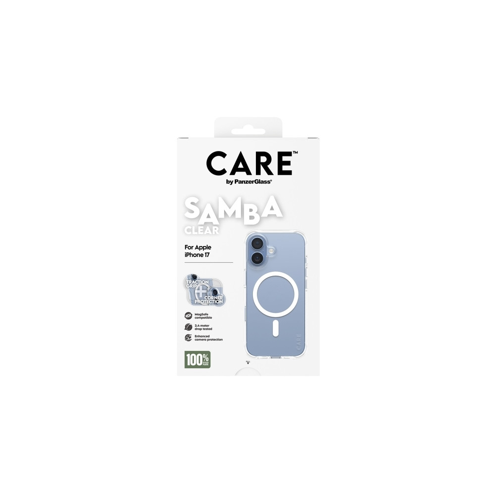Produktbild för CARE by PanzerGlass Samba - baksidesskydd för mobiltelefon