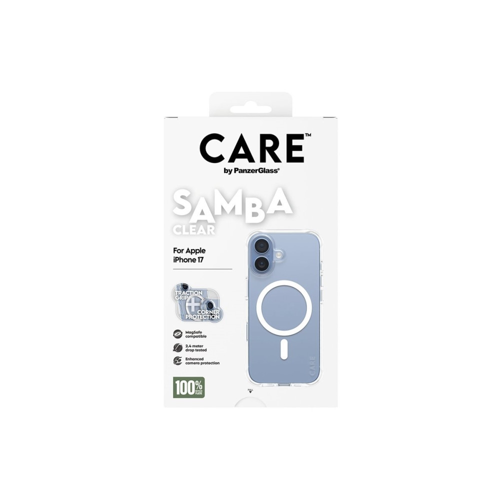 Produktbild för CARE by PanzerGlass Samba - baksidesskydd för mobiltelefon
