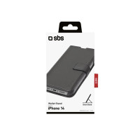Produktbild för SBS TEBKWALIP1461K, Plånbok, Apple, iPhone 14, 15,5 cm (6.1"...
