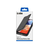 Produktbild för SBS TEBKLITESAA34K, Folio, Samsung, Galaxy A34, 16,8 cm (6.6...