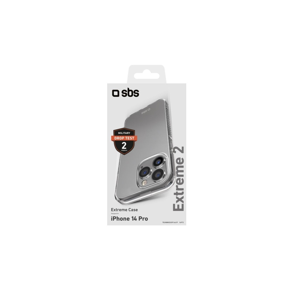 Produktbild för SBS TEUNBKEX2IP1461P, Mobilskal, Apple, iPhone 14 Pro, 15,5...