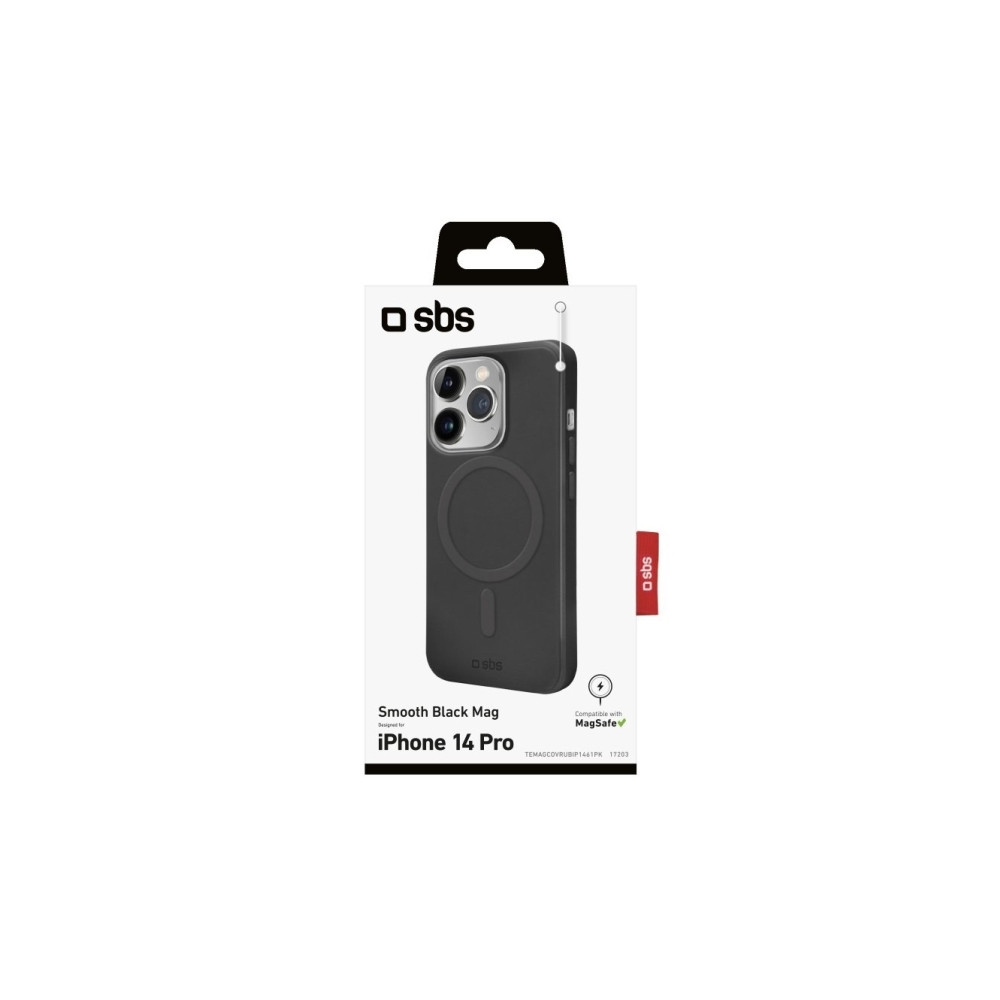 Produktbild för SBS TEMAGCOVRUBIP1461PK, Mobilskal, Apple, iPhone 14 Pro, 15...